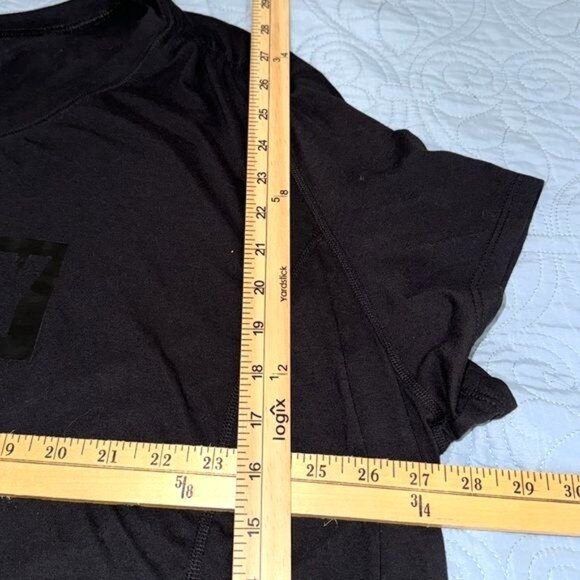 Terra & Sky Black Equality Scoop Neck T-Shirt 4X Plus Size Short Sleeve Lightwei - Picture 9 of 10